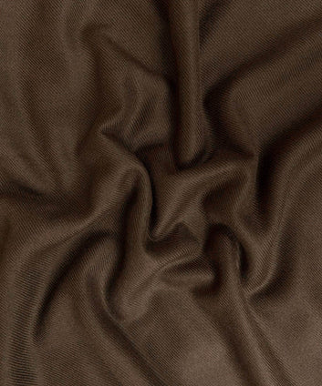CHOCOLATE WOOL SHAWL