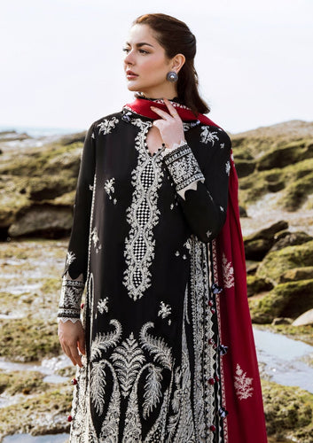 PREMIUM KRANDI 3pc Embroided Unstitched Designer suit D-539