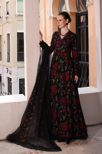PREMIUM LAWN 3PC EMBROIDERED DRESS EMBROIDERED DUPATTA D-581